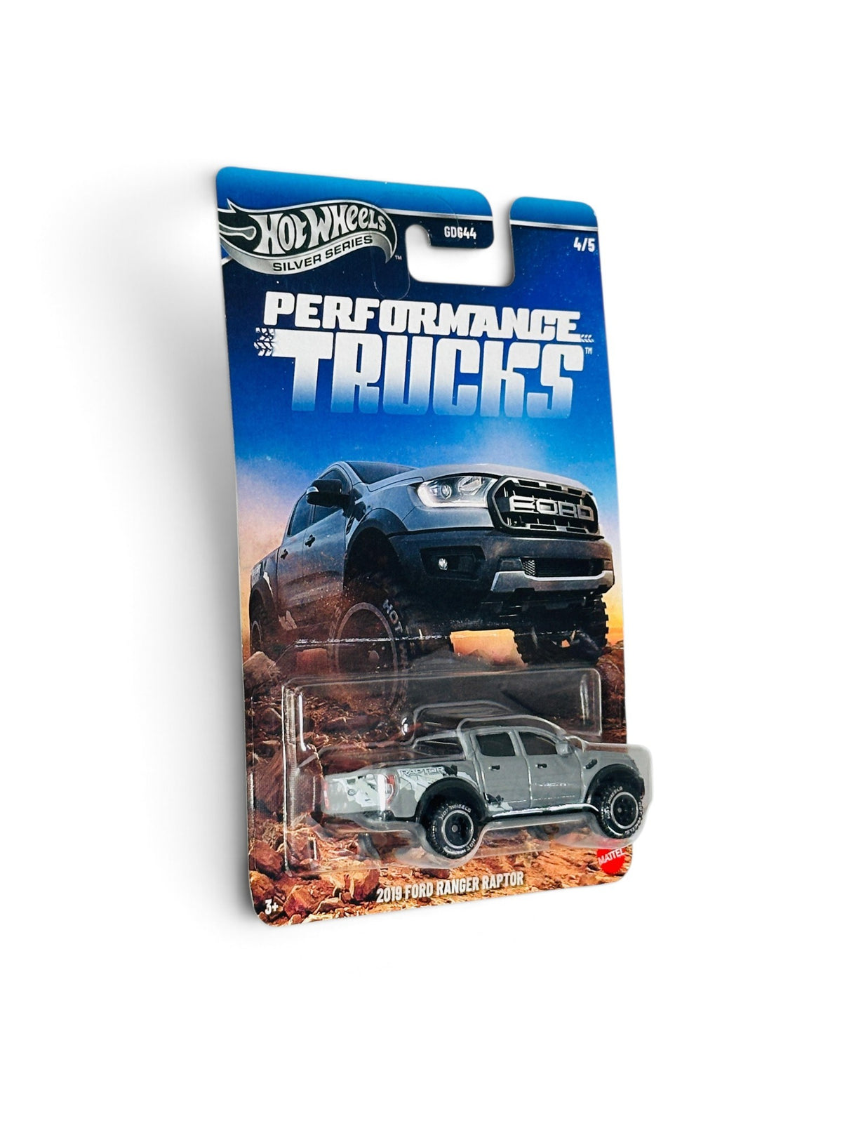 2019 Ford Ranger Raptor Hot Wheels diecast truck in blister pack