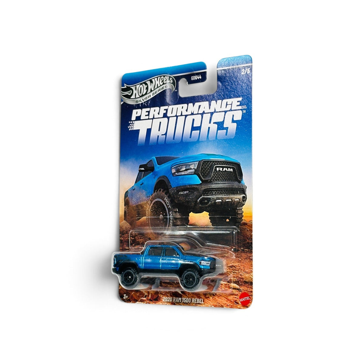 Hot Wheels Ram 1500 Rebel Performance Trucks blue diecast