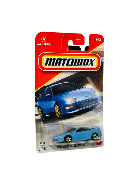 Blue Matchbox Acura Integra Type R #118/125
