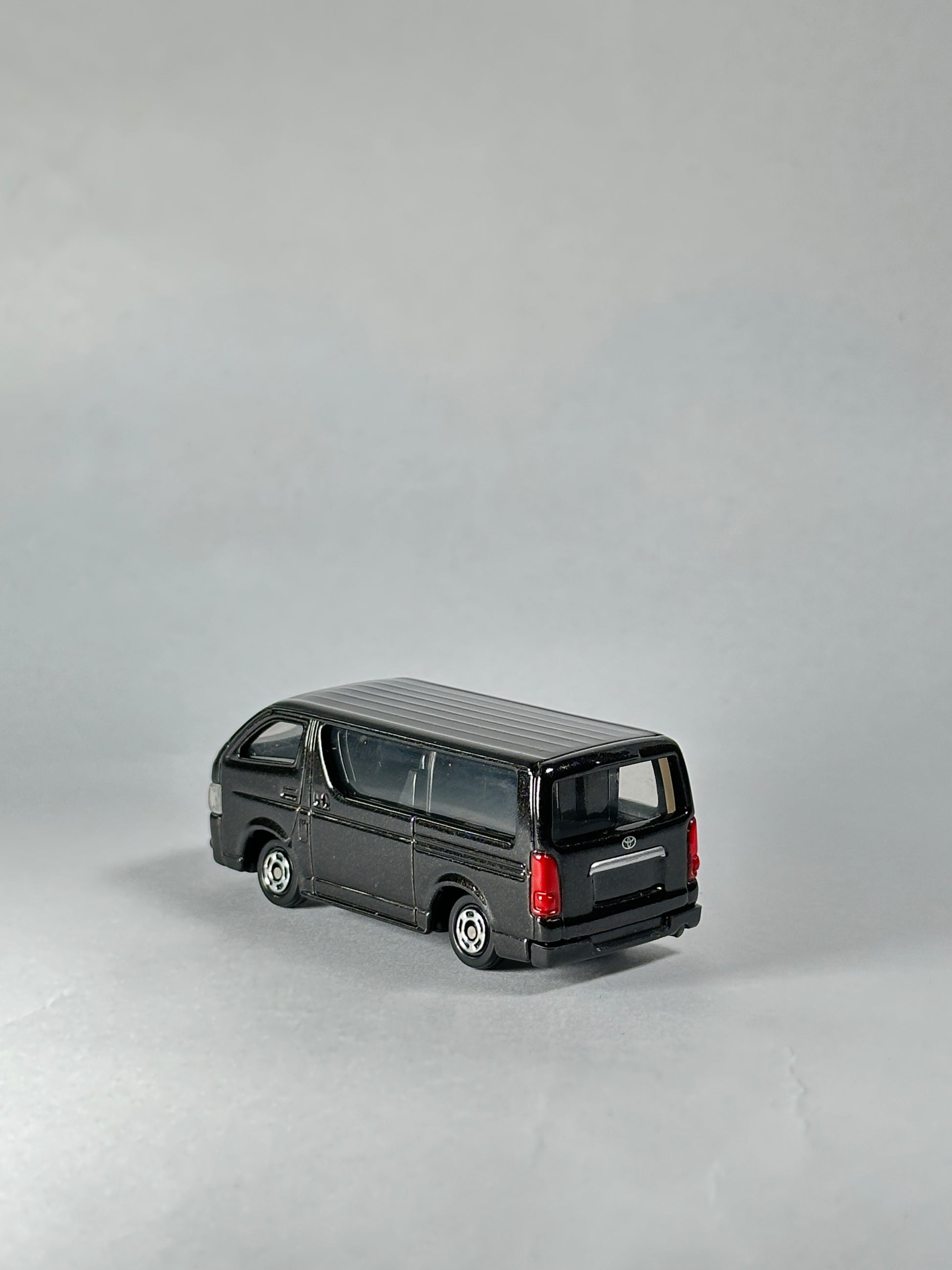 Takara Tomy Toyota Hiace miniature van with working suspension