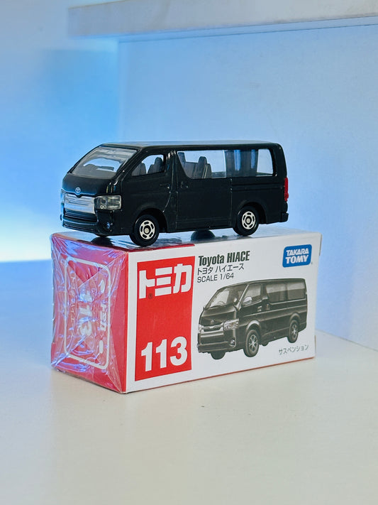 Takara Tomy Tomica 113 Toyota Hiace Die-cast Vehicle (1:64, Black)