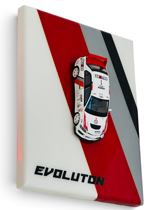 Mitsubishi Lancer Evolution 1:32 scale diecast car frame