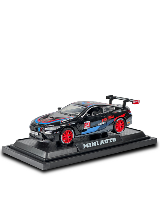 Premium BMW M8 GTE 1:32 scale model with authentic racing livery